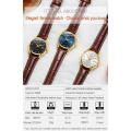 Lovers Watches For Men Womens Faux Leather Strap Quartz Watch Men's Sports Clock Women's Dress Wrist Watch Couple Gift